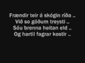 Tyr   Wings of time w  Lyrics