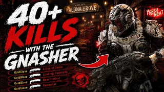 I ABSOLUTELY DOMINATED WITH THE GNASHER | GEARS E-DAY BETA