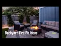 Backyard Fire Pit Ideas