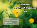 Lagu Instrumen Musik Sape - Relaxing #sape #dayak #instrumental