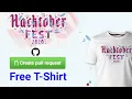 Hacktoberfest 2020 Create Pull Request Get Free T-Shirt