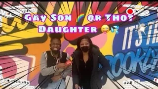 First Public Interview//Would you prefer a gay son????????or a thot daughter ????????(@kings plaza m