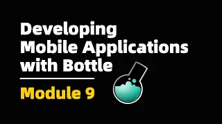 Developing Web Applications with Python Bottle - 9