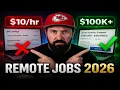 Remote Jobs 2026 The Ones That ACTUALLY Pay 100K