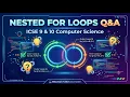 Top Nested Loop Programs Explained ICSE Class 9 10 Java Q A