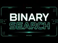 Binary Search Explained Visually Animation DSA