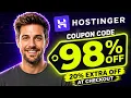 Hostinger Coupon Code 2026 TOP DEAL Hostinger Promo Code EXTRA 20 Hostinger Discount Code