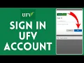 UFV Login How to Sign in to MyUFV Portal EASY