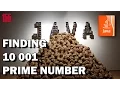 JAVA EXERCISES Prime Numbers - Project Euler problem 7 solution