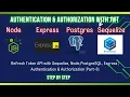 Refresh Token API with Sequelize Node PostgreSQL Express Authentication Authorization Part-6