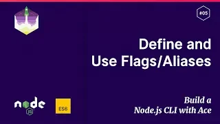 Define and Use Build a Node js CLI with Ace
