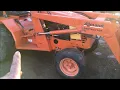 The Allmand Tractor Transmission is Leaking