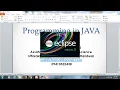 How to create and run Java Program in Eclipse - 0 Hindi by Sushil Chamoli
