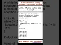 JAVA What is a while loop in Java SDET Automation Testing Interview Questions Answers