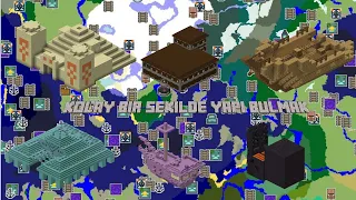 Biyom Spawn Yapi Slime Chunk Bulma sitesi Chunk Base I Bolum 3 I Minecraft Bilgiler