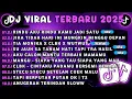 Download Lagu DJ TIKTOK TERBARU 2025||DJ RINDU AKU RINDU KAMU JADI SATU🎵DJ JIKA TIDAH HARI INI MUNGKIN MINGU DEPAN