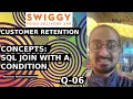 SQL Interview Question on Customer Retention in Subscription Model English Swiggy sqlonline in