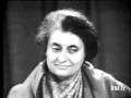 Lagu Indira Gandhi interview French