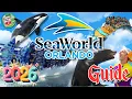 SeaWorld Orlando RIDES ATTRACTIONS - 2026