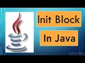 Init Block In Java In Hindi Explain in easy Way