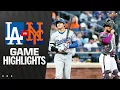Dodgers vs Mets Game Highlights 25 MLB Highlights