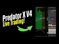 Predator X Live Trading - Automating a Pullback Strategy