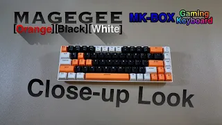 Download MAGEGEE MK-BOX Gaming Keyboard, A Close-up Look (Orange, Black \u0026 White Version) MP3