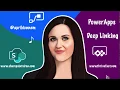 PowerApps Deep Linking