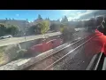 Riding on Northbound Limited-Stop caltrain from Santa Clara University Station to SSF