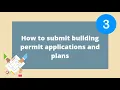 How to Submit Building Permit Applications and Plans