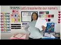 Preschool At Home-Name Writing Worksheets
