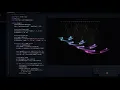 ASMR Programming Pendulum Wave Simulation - No Talking