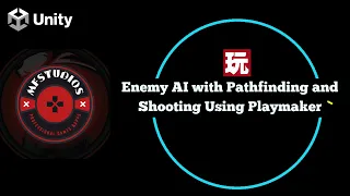 Unity Tutorial Enemy AI with Pathfinding and Shooting Using Playmaker