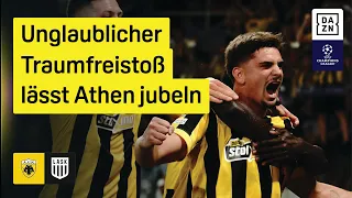 AEK Athen - LASK | 1. Spieltag | UEFA Champions League | DAZN Highlights