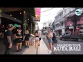 Strolling Around Kuta Legian Bali Streets | Beachwalk Mall, Poppies Lane, Kuta Beach Bali Today 2025