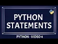 Python Statements Physical And Logical Line In Python Python Statement Basic Concept