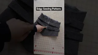 anyone want a super cool/edgy corset sewing pattern? #sewingpatterns #corsetpattern #fashiondesigner