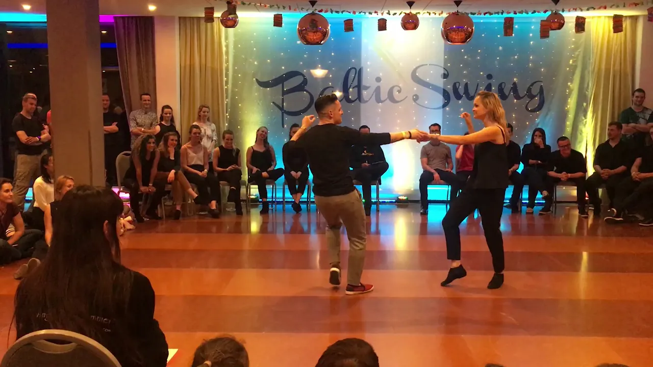 Nikodem Karbowy & Olga Khvan - 3rd place All-Stars Jack&Jill - Baltic Swing 2019