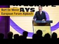 Download Lagu Toespraak Bart De Wever European Forum Alpbach