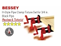 Bessey pipe clamp review and tutorial BPC-H34