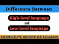 High-Level and Low-Level Programming Languages Understanding the Differences