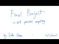 Final Project for cs358