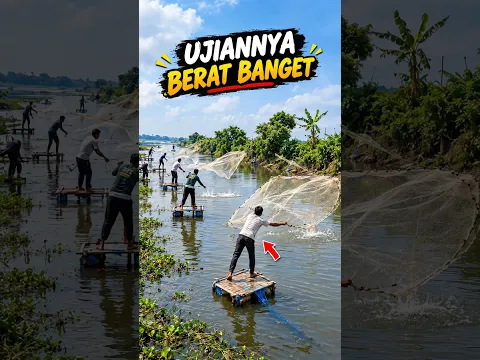 Tes Jadi Nelayan di Bangladesh Ternyata Segila Ini 😲 #faktaunik #india