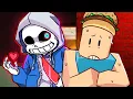 Download Lagu UNDERTALE vs ROBLOX FORSAKEN (Animation)