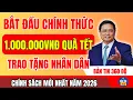 Lagu CHÍNH THỨC: NGƯỜI DÂN ĐÃ BẮT ĐẦU ĐƯỢC NHẬN QUÀ TẾT TRỊ GIÁ 1 TRIỆU ĐỒNG