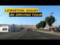 Lewiston Idaho 4k Driving Tour Dashcam