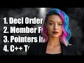 Understanding Declaration Order for Member Function Pointers in C Templates