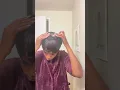 DIY pixie quick weave cut