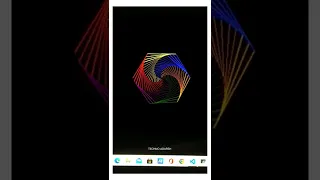 Python turtle graphic Rainbow Benzene