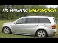 How to fix Mercedes GL450 W164 Airmatic malfunction